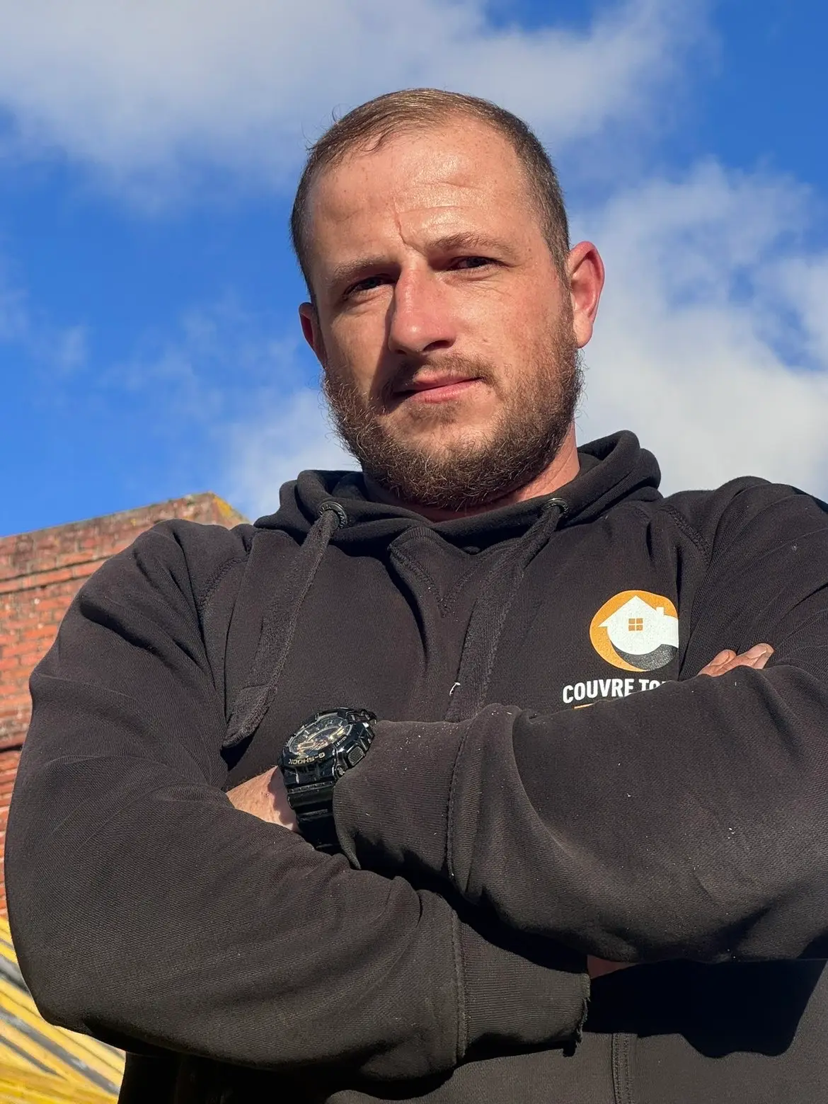 Antony Tovena, fondateur de Couvre Toit 45, artisan couvreur dans le Loiret